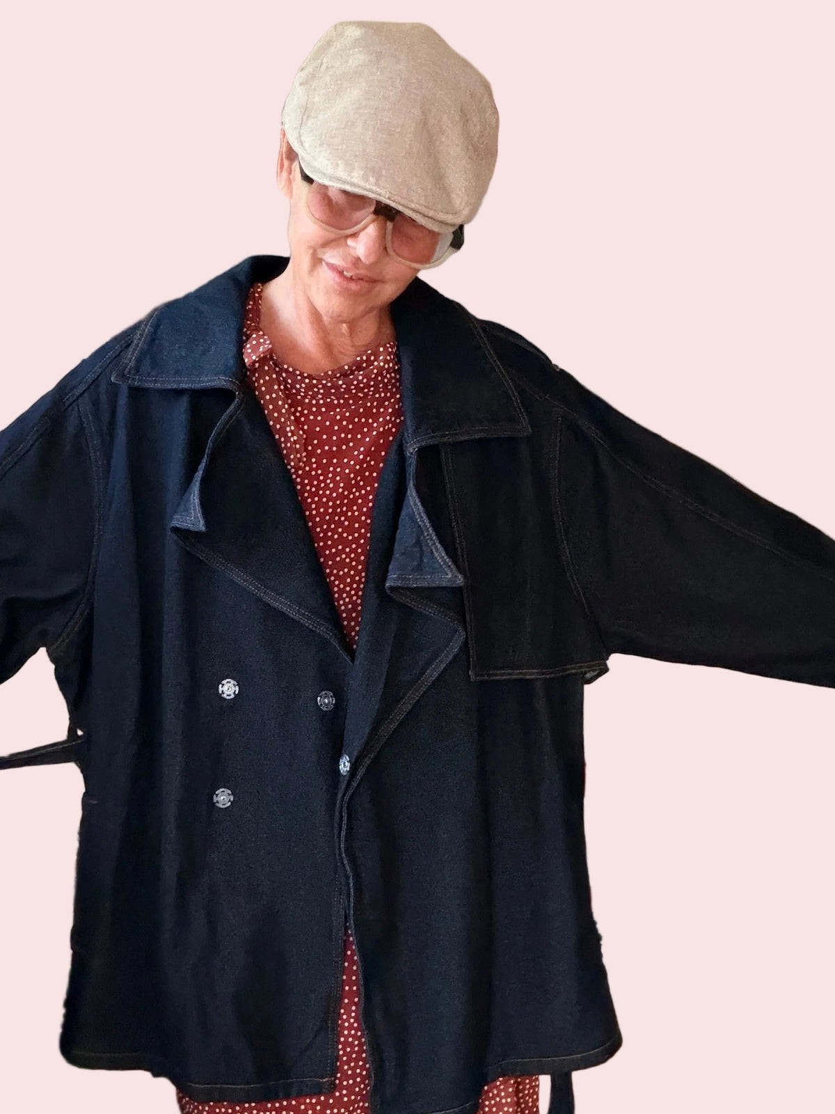 Trench Denim Dark Wash