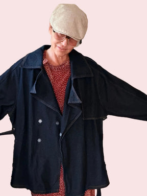 Trench Denim Dark Wash