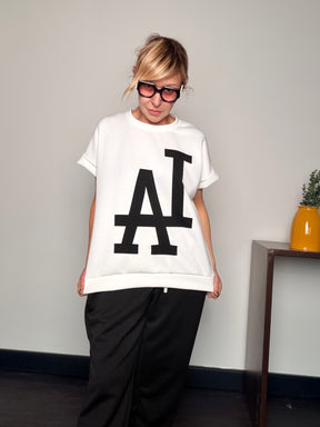 Tuta Coordinata Grafica LA — Top + Pantalone