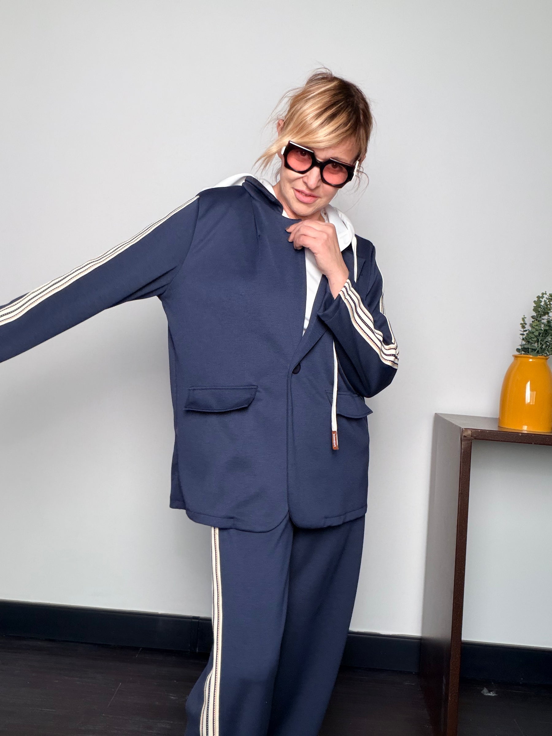 Coordinato Blazer + Pantalone Track
