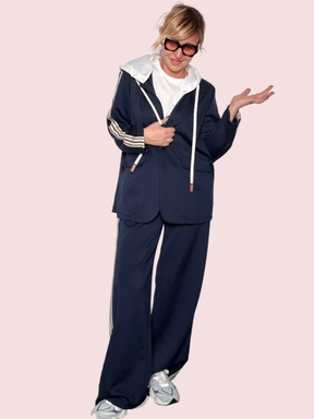 Coordinato Blazer + Pantalone Track