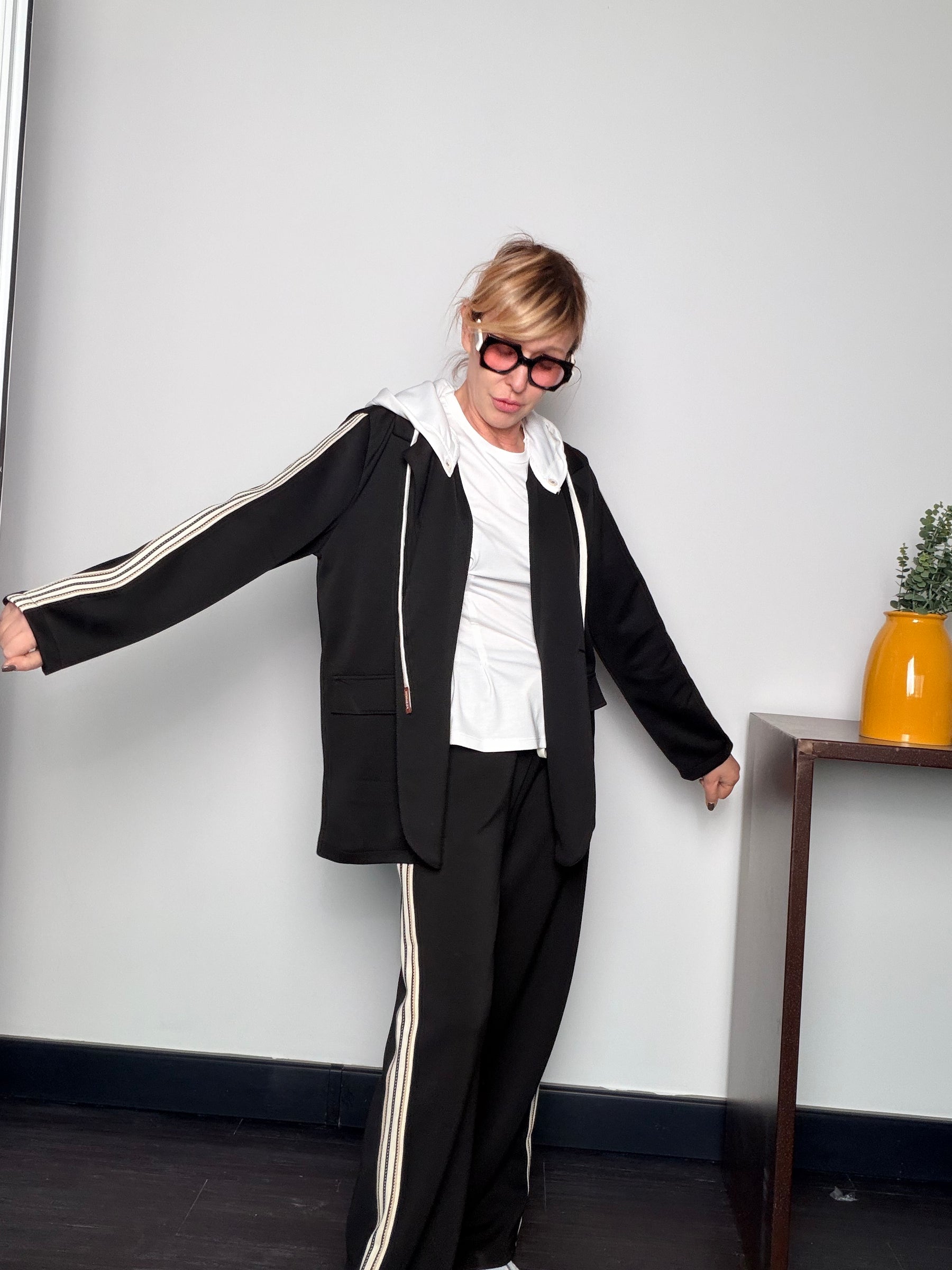 Coordinato Blazer + Pantalone Track