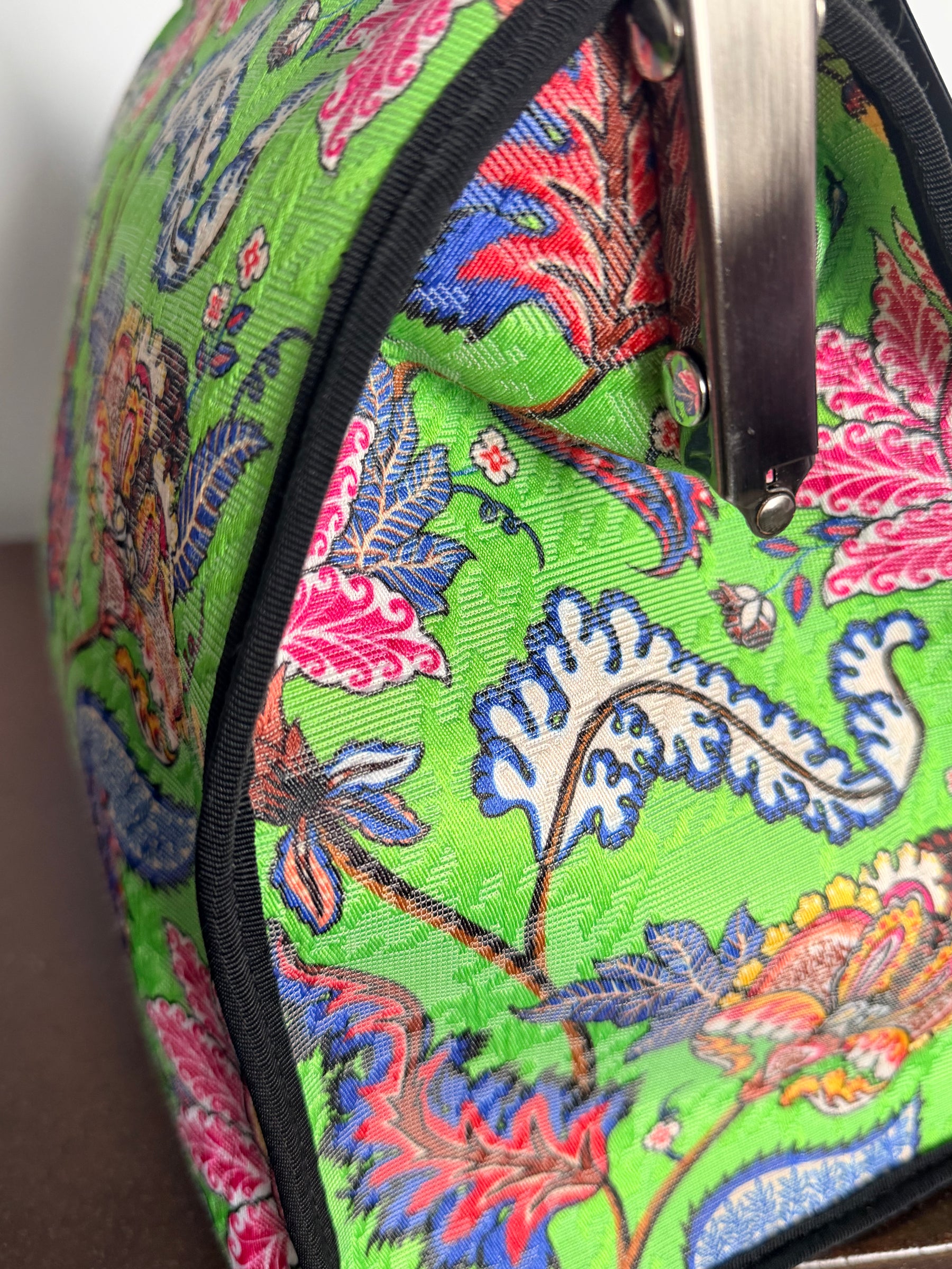 B. Florence Bag — Doctor Bag Jacquard Floreale