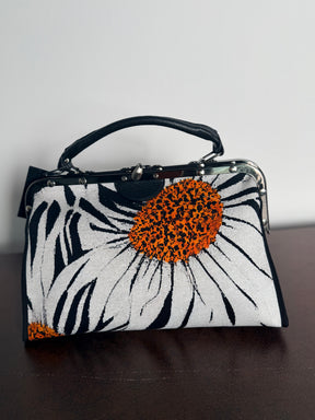 B. Florence Bag — Doctor Bag Jacquard Margherita