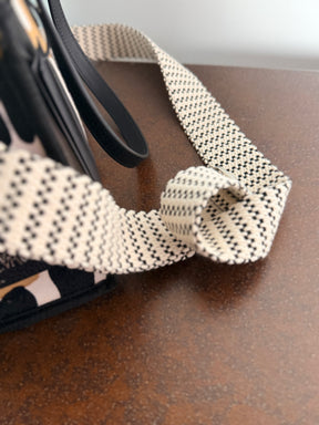 B. Florence Bag — Boston Bag con Print Astratto