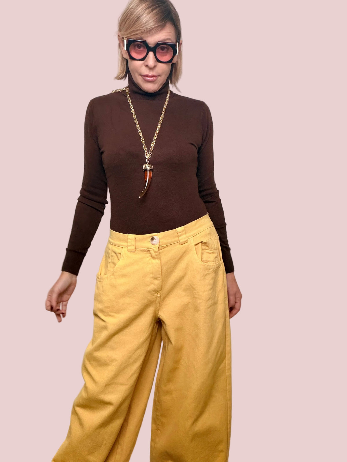 Pantalone ampio comfy-chic