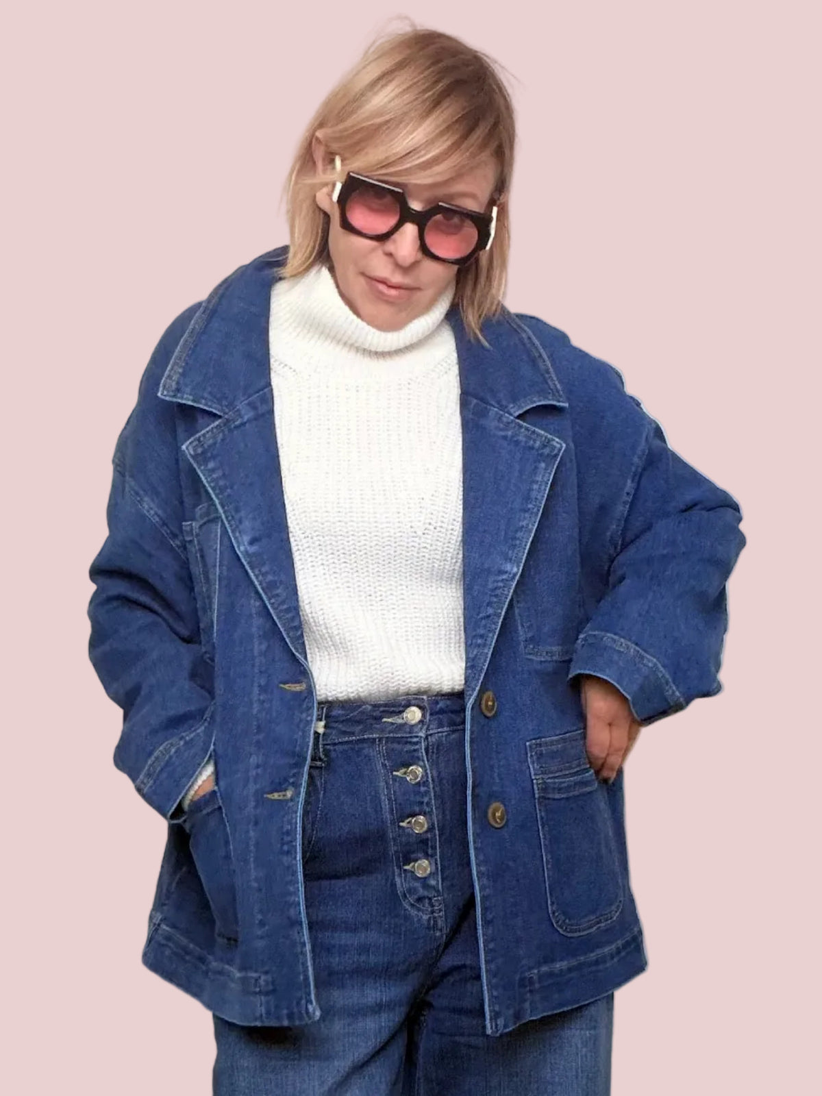 GIACCA IN JEANS OVER