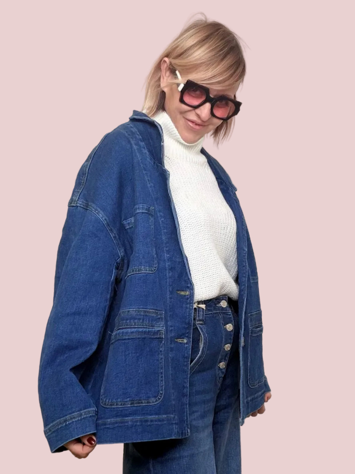 GIACCA IN JEANS OVER