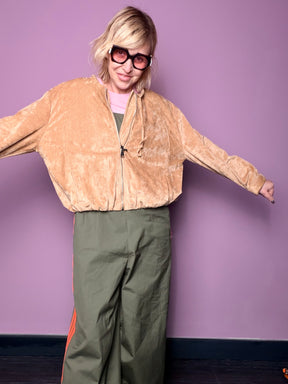 Bomber Scamosciato