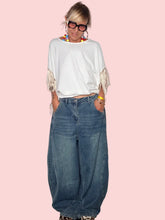 Jeans Oversize Modello Imbuto