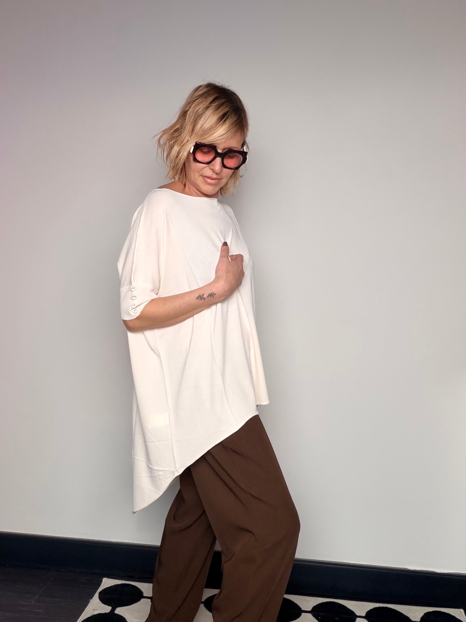 Pantalone Fluido Sigaretta