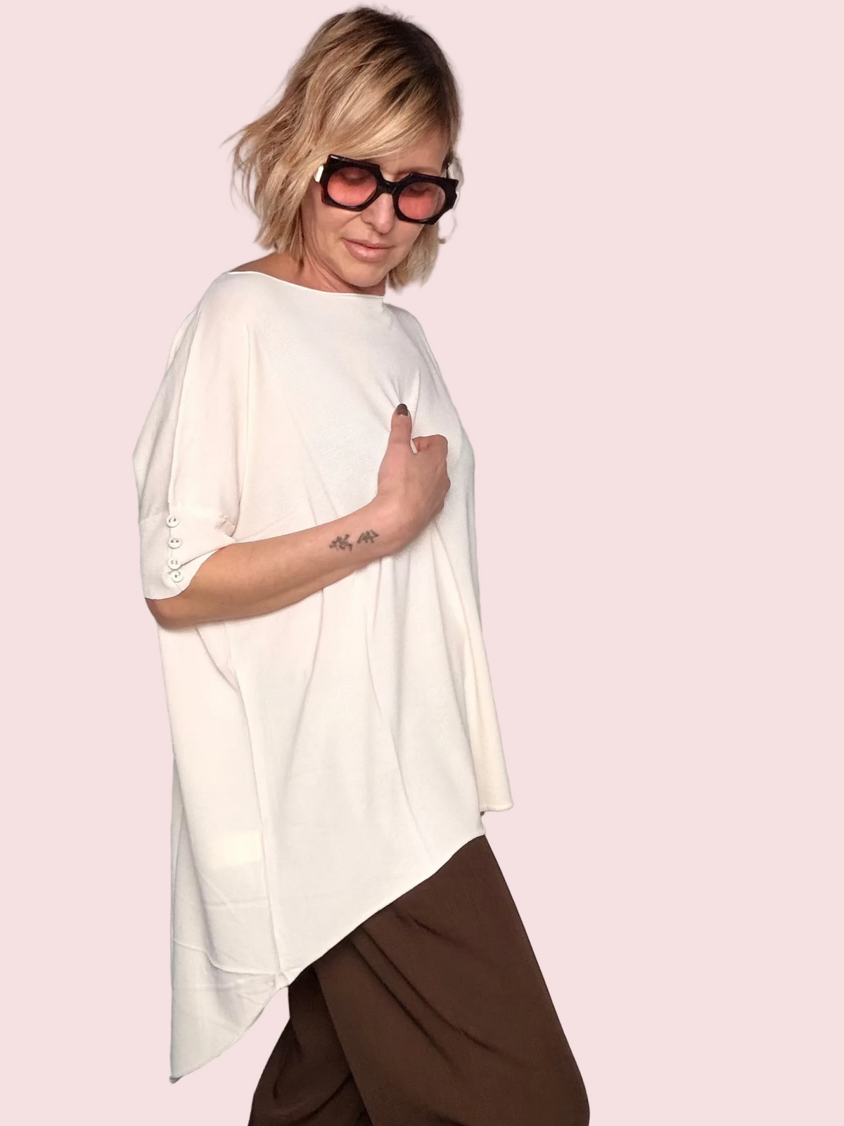 Maglia in Filo Oversize