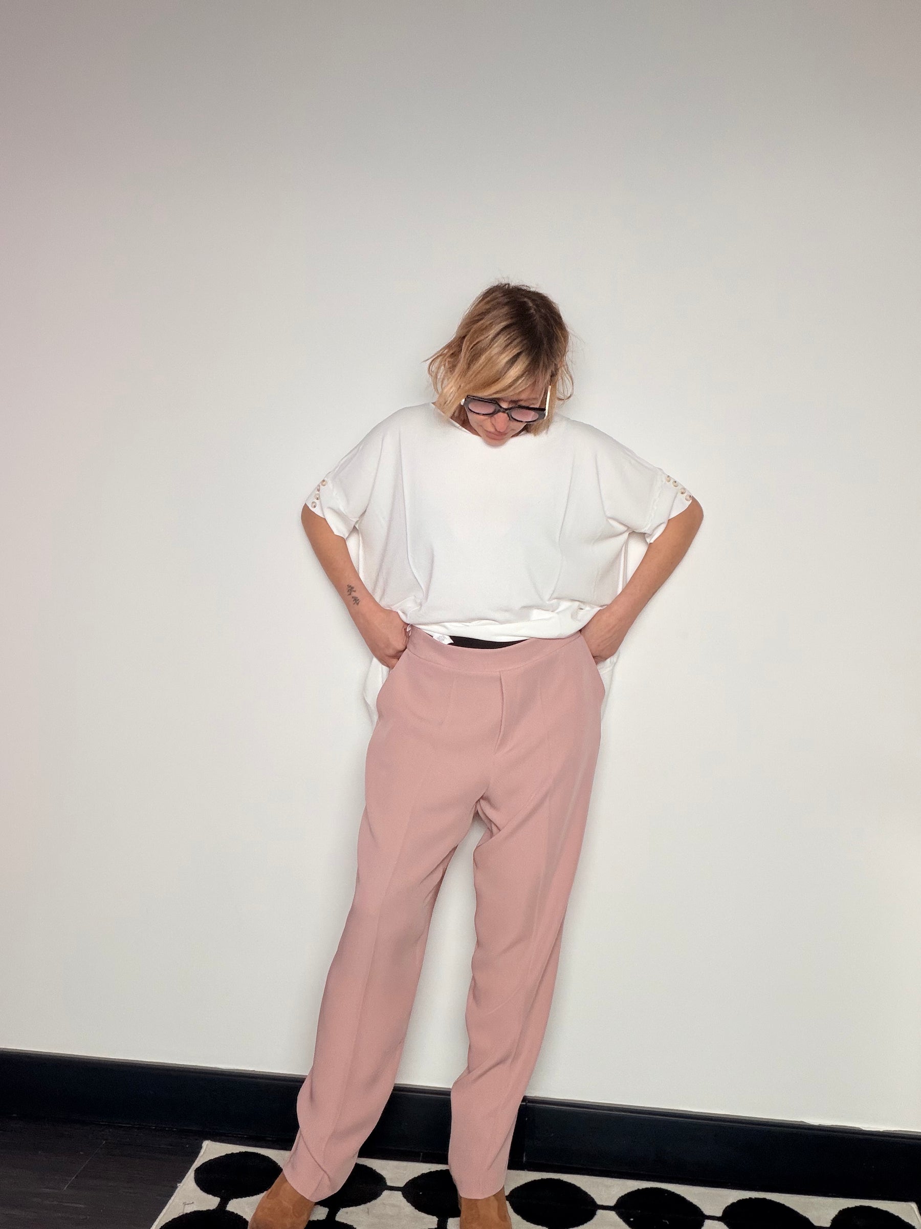 Pantalone Fluido Sigaretta