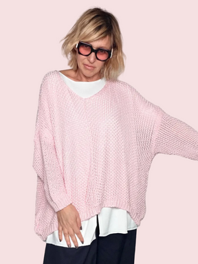 Maglia a Rete Oversize