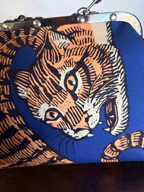 Doctor Bag Stampa Gatto Ukiyo-e