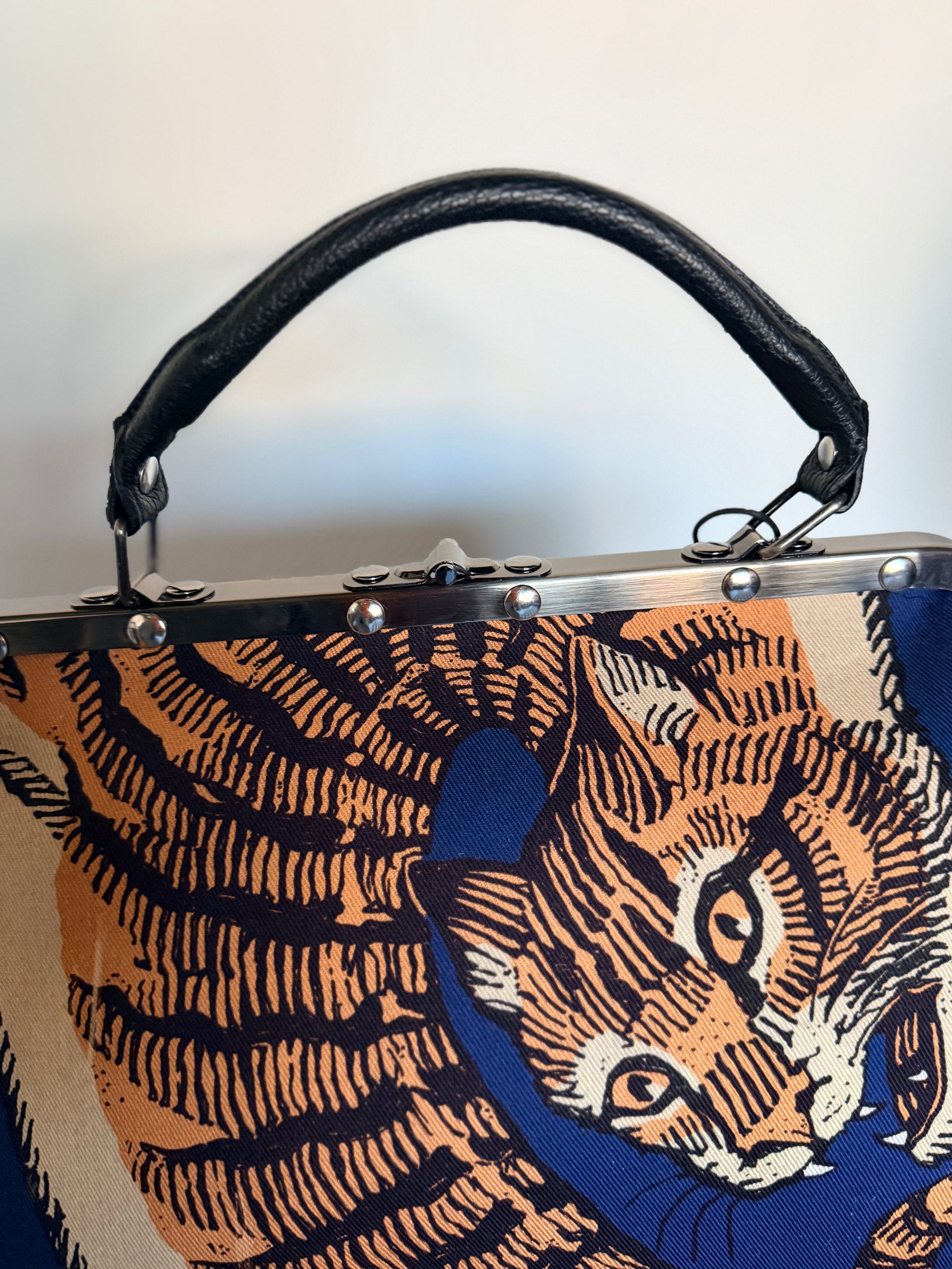 Doctor Bag Stampa Gatto Ukiyo-e