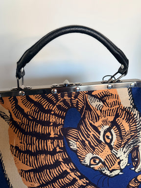 Doctor Bag Stampa Gatto Ukiyo-e