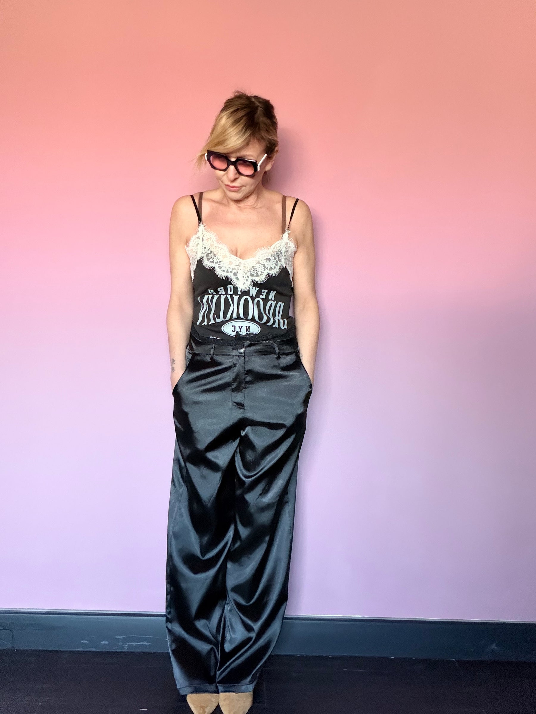 Top Brooklyn con Bordo in Pizzo