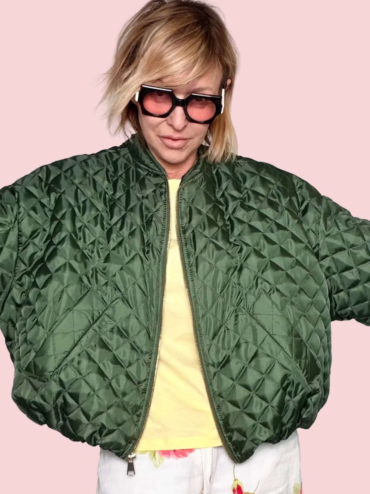 Bomber Oversize Trapuntato Balloon