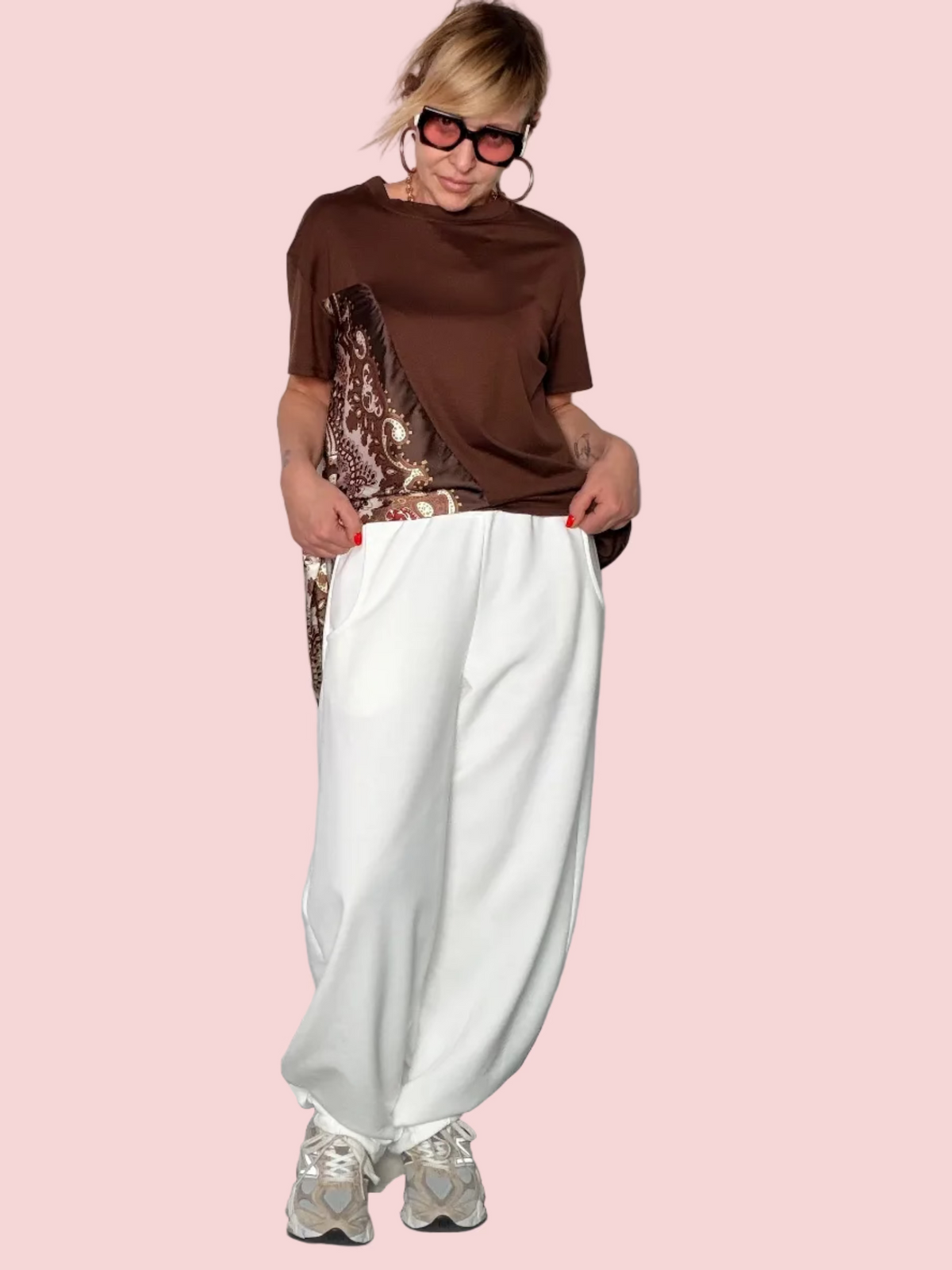 Pantalone Ovetto in Felpa