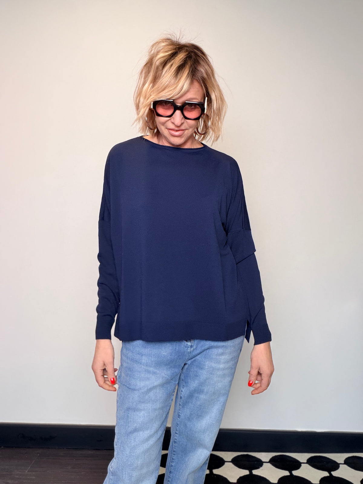 Maglia in Filo Oversize
