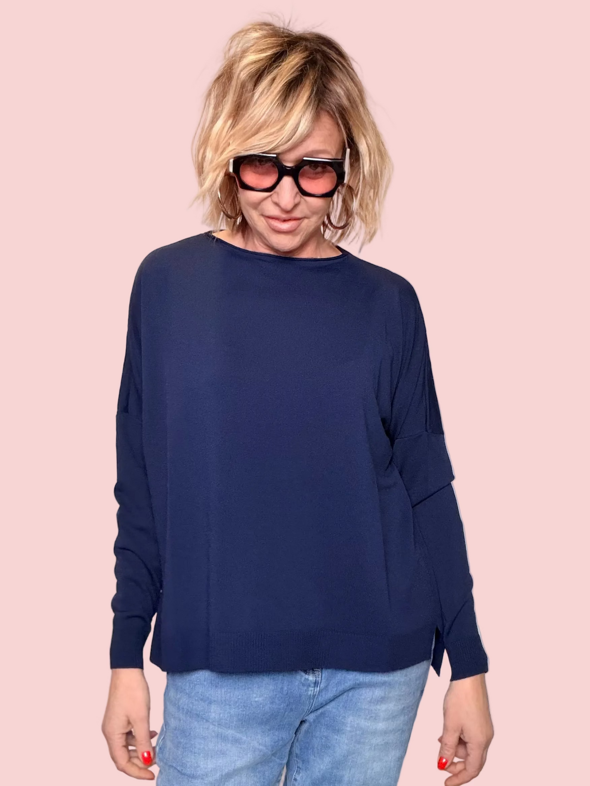 Maglia in Filo Oversize