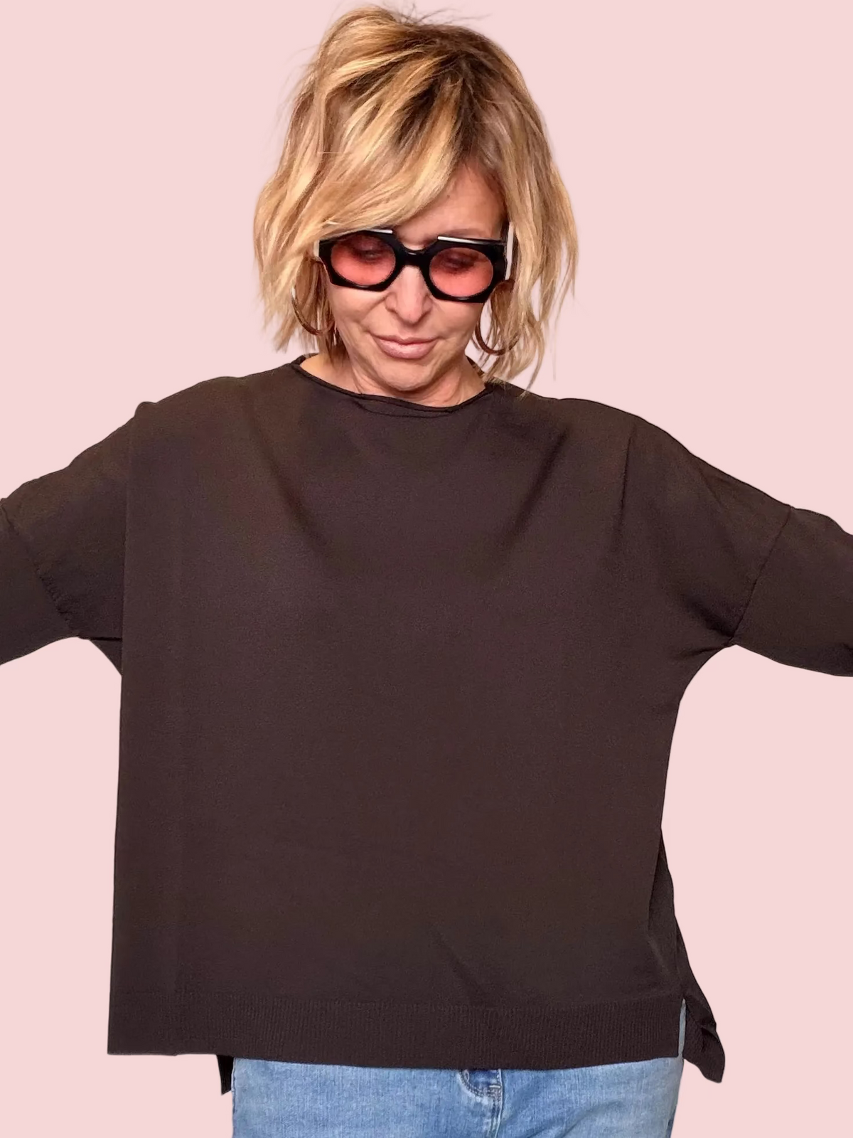 Maglia in Filo Oversize