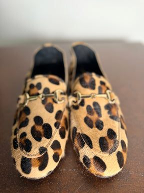 Mocassino Animalier in Cavallino