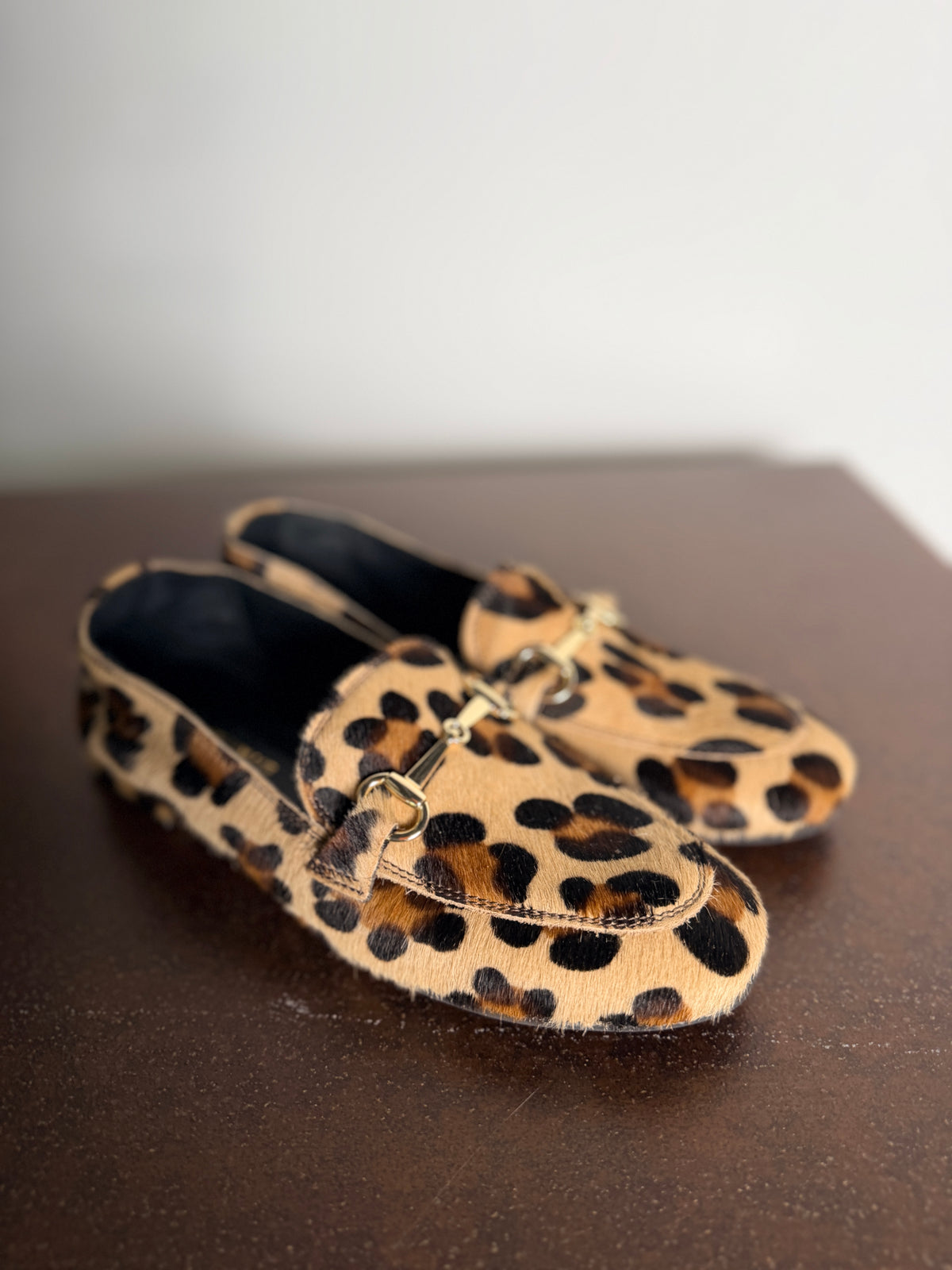 Mocassino Animalier in Cavallino