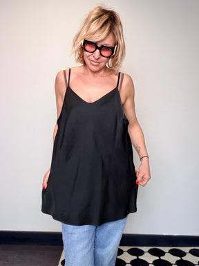 Top in Viscosa Scollo a V