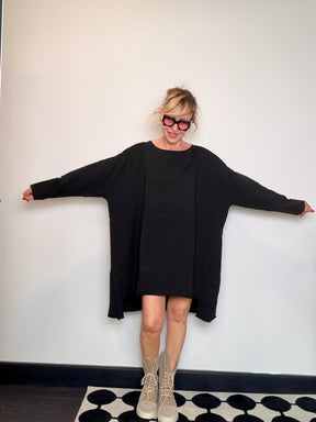 Maxi Felpa Abito Oversize