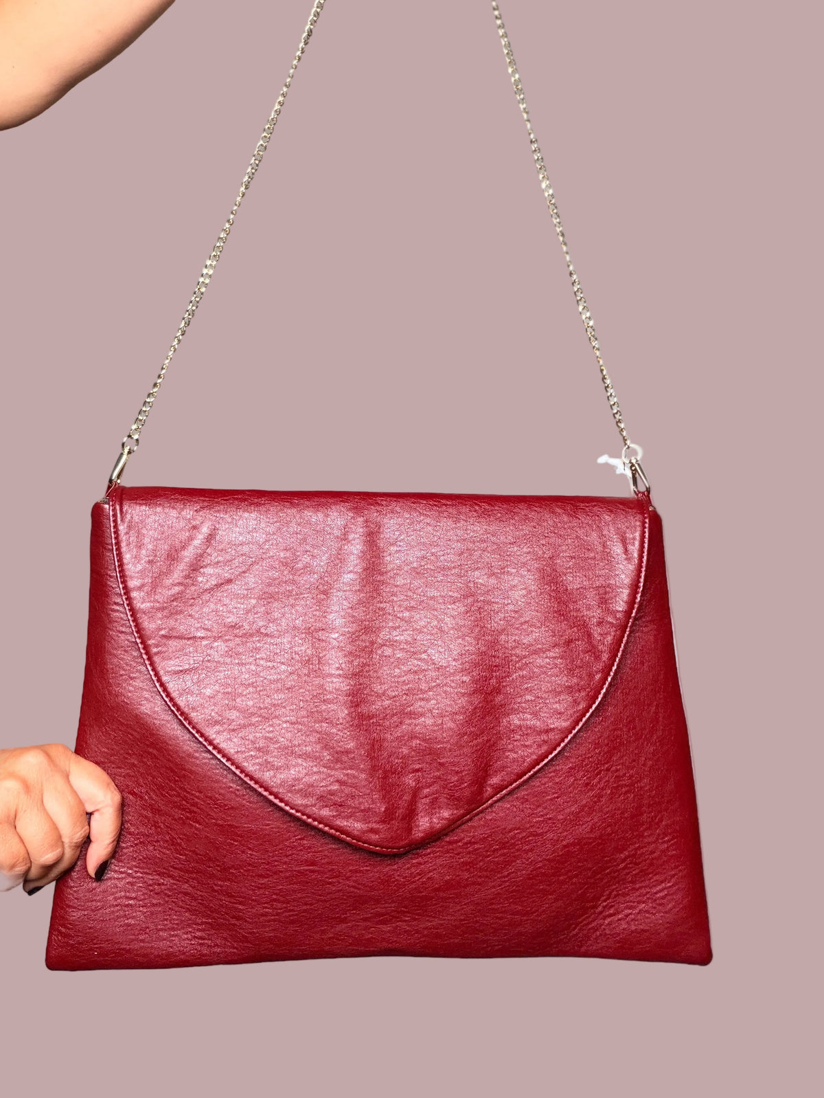 Borsa Busta Maxi Bordeaux – Catena Argentata |