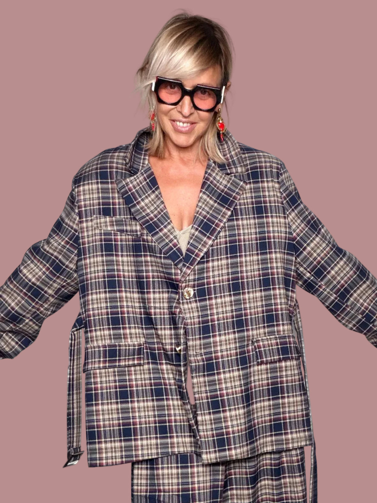 Blazer Scozzese Over
