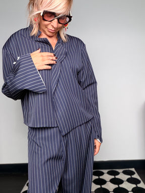 Pantalone Palazzo Gessato