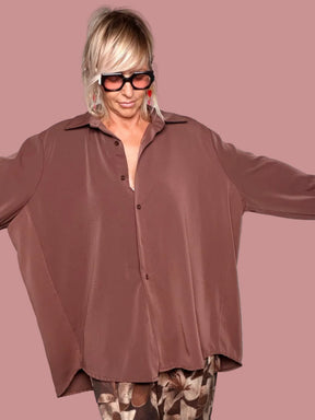 Camicia Over Pipistrello