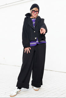 Pantalone ampio comfy-chic