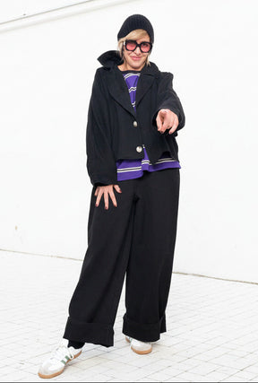 Pantalone ampio comfy-chic