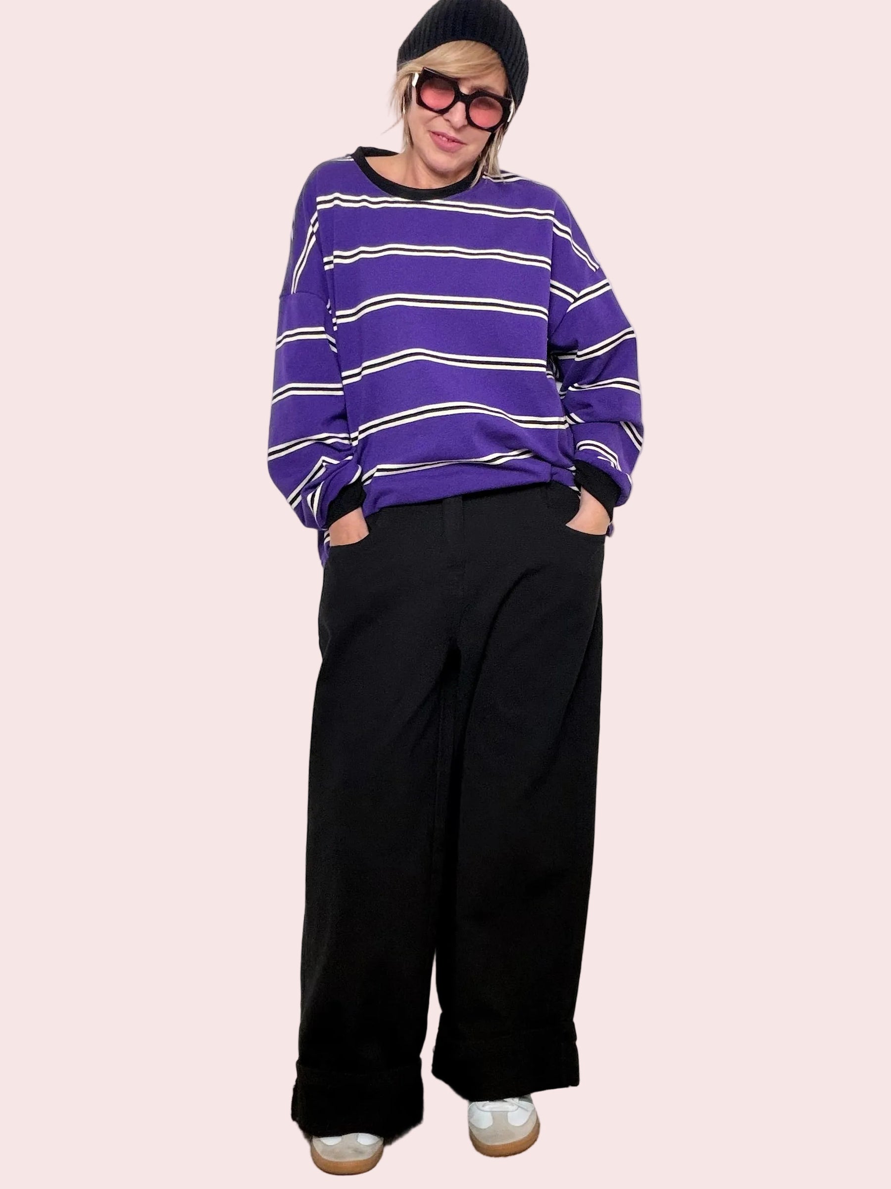 Pantalone ampio comfy-chic