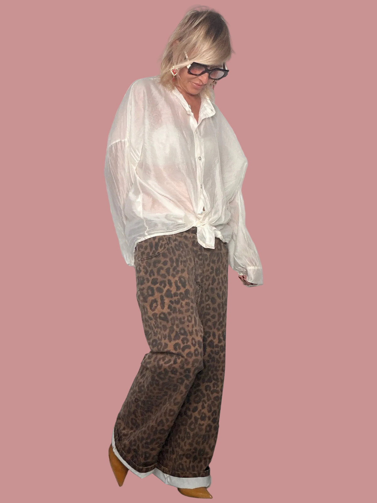 Pantalone maculato