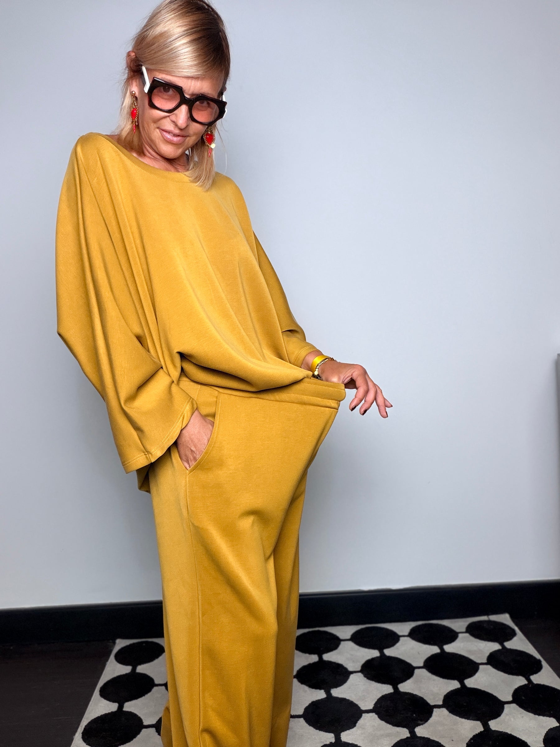 Pantalone Modal Wide Leg