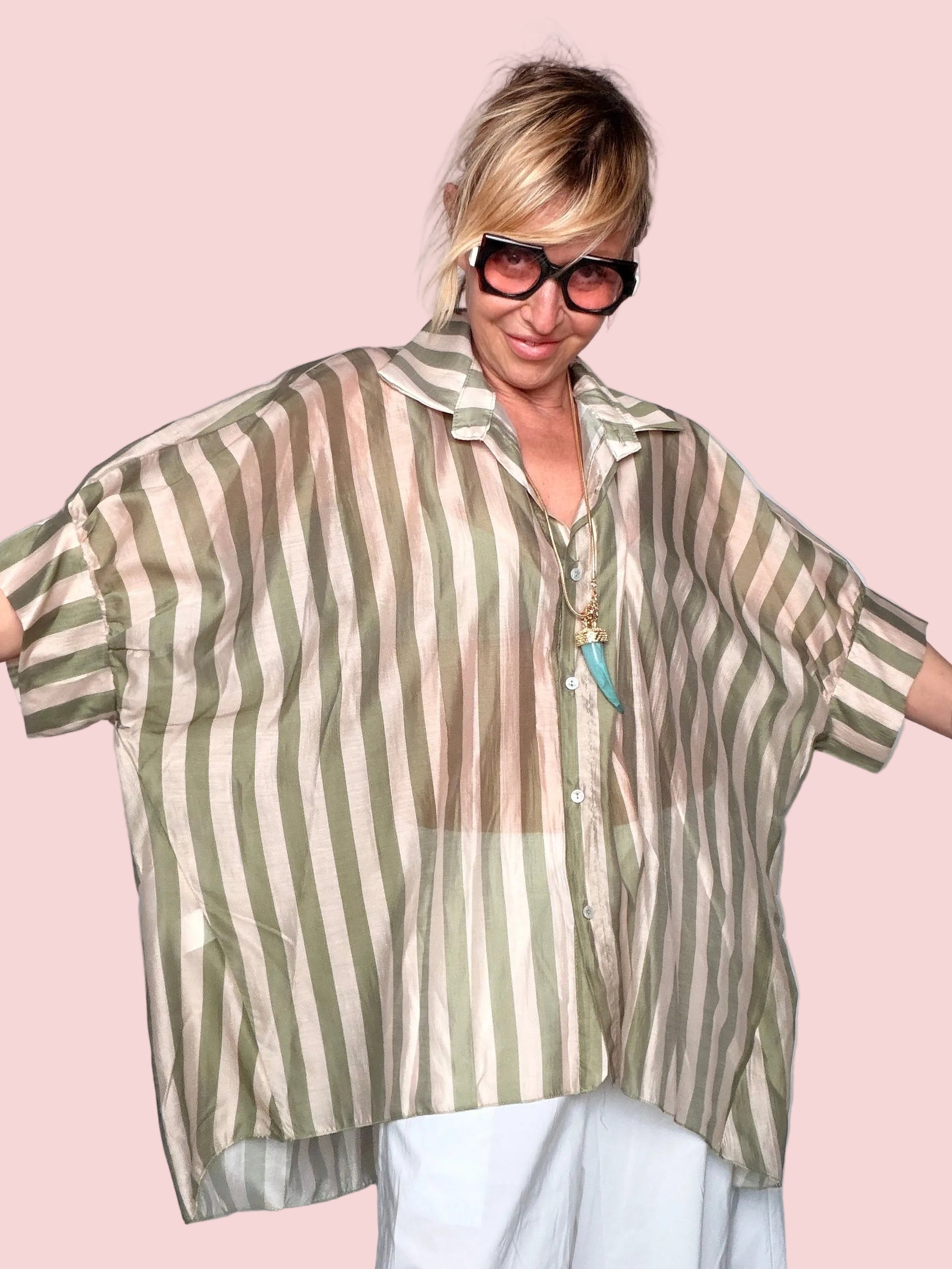 CAMICIA IN 100% CANAPA A MANICA CORTA TAGLIA S COLORE BIANCO CAMICIA IN 100% CANAPA A MANICA CORTA TAGLIA S COLORE BIANCO