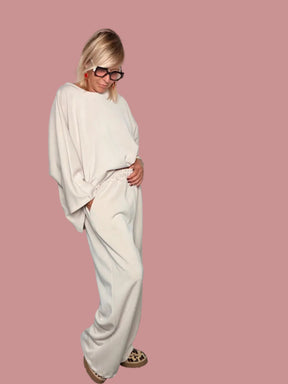 Pantalone Modal Wide Leg