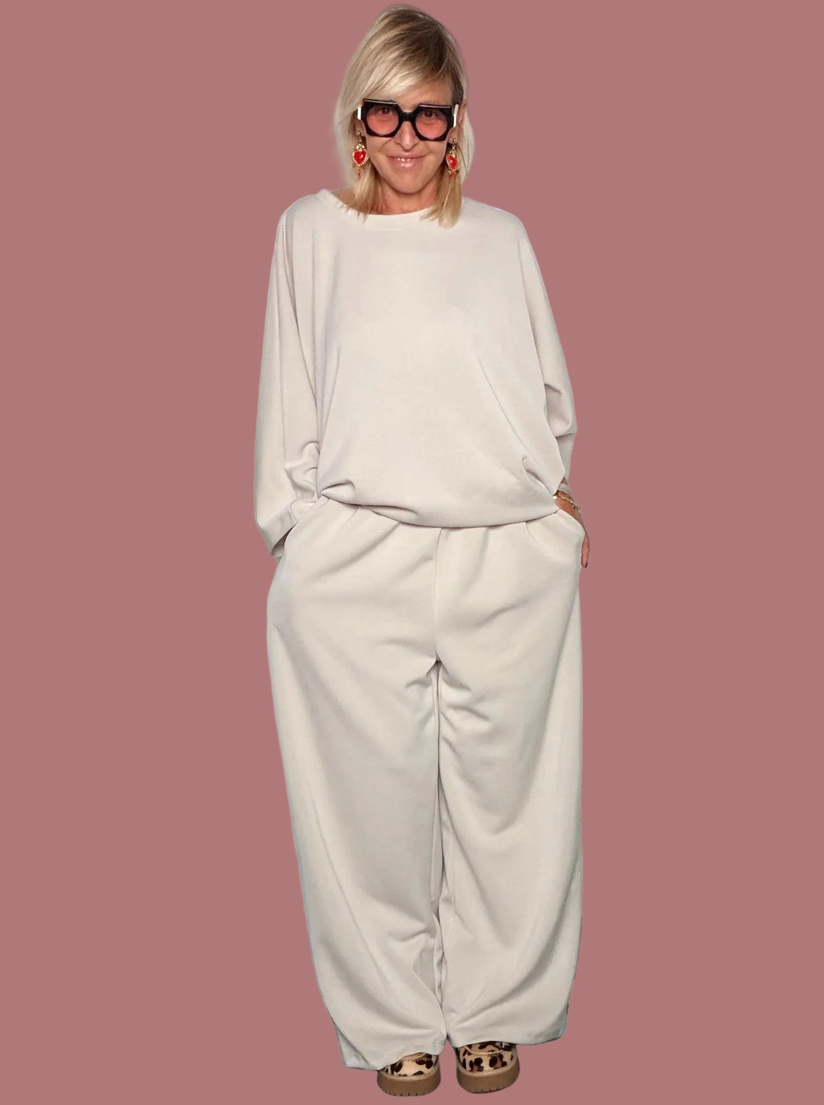 Pantalone Modal Wide Leg