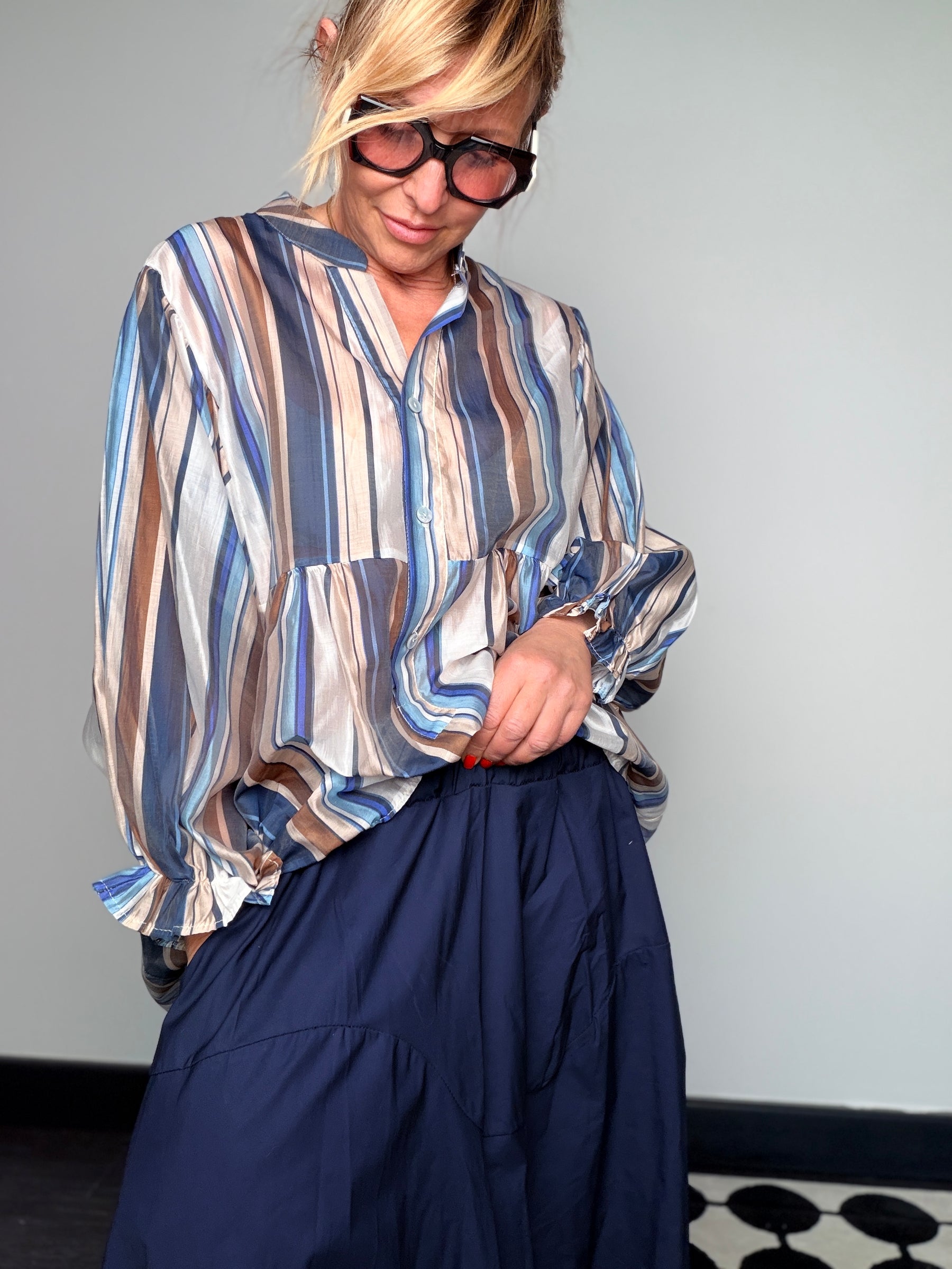 Gonna Caramella Maxi — Vita Elastica, Due Colori