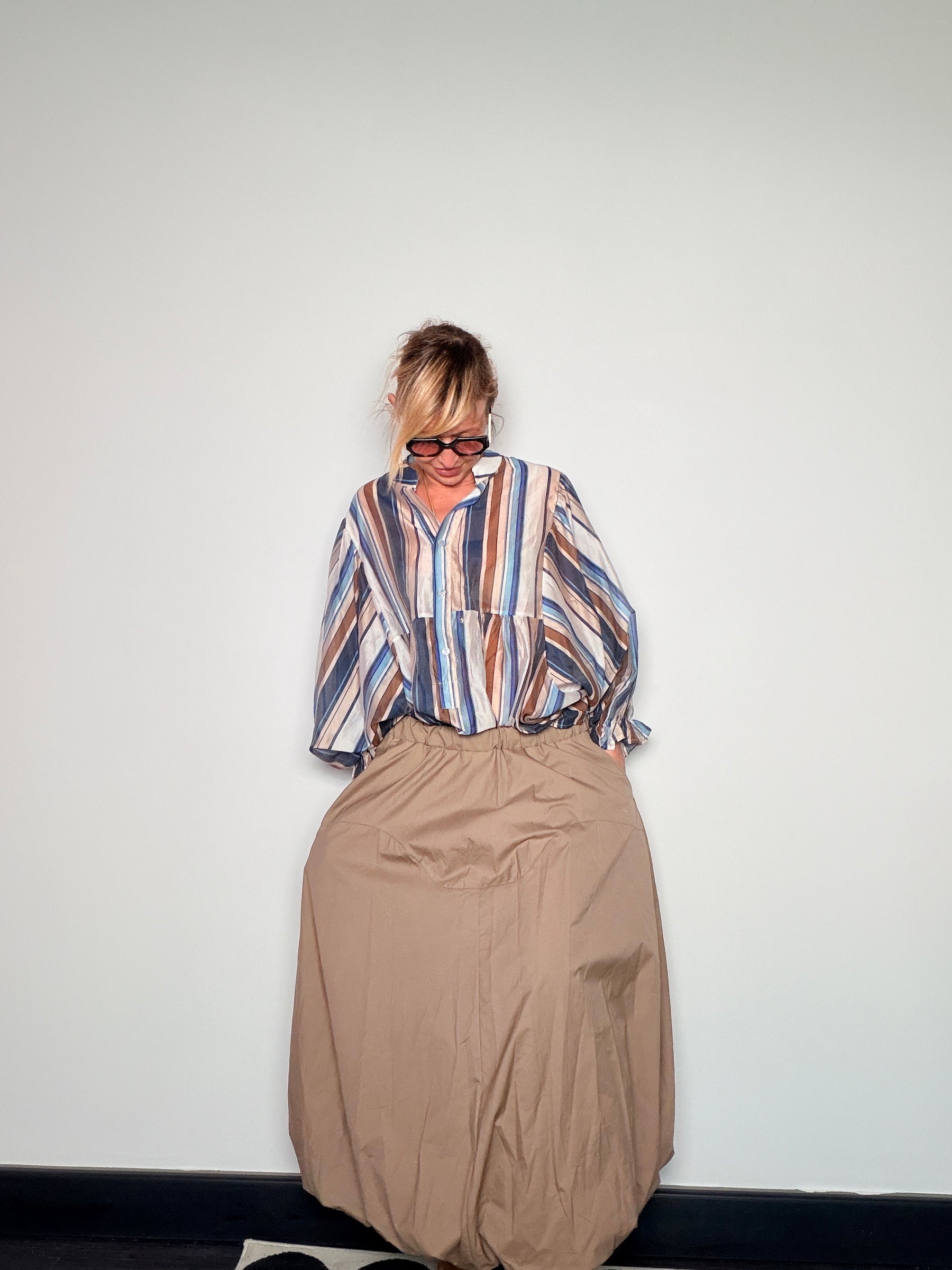 Gonna Caramella Maxi — Vita Elastica, Due Colori