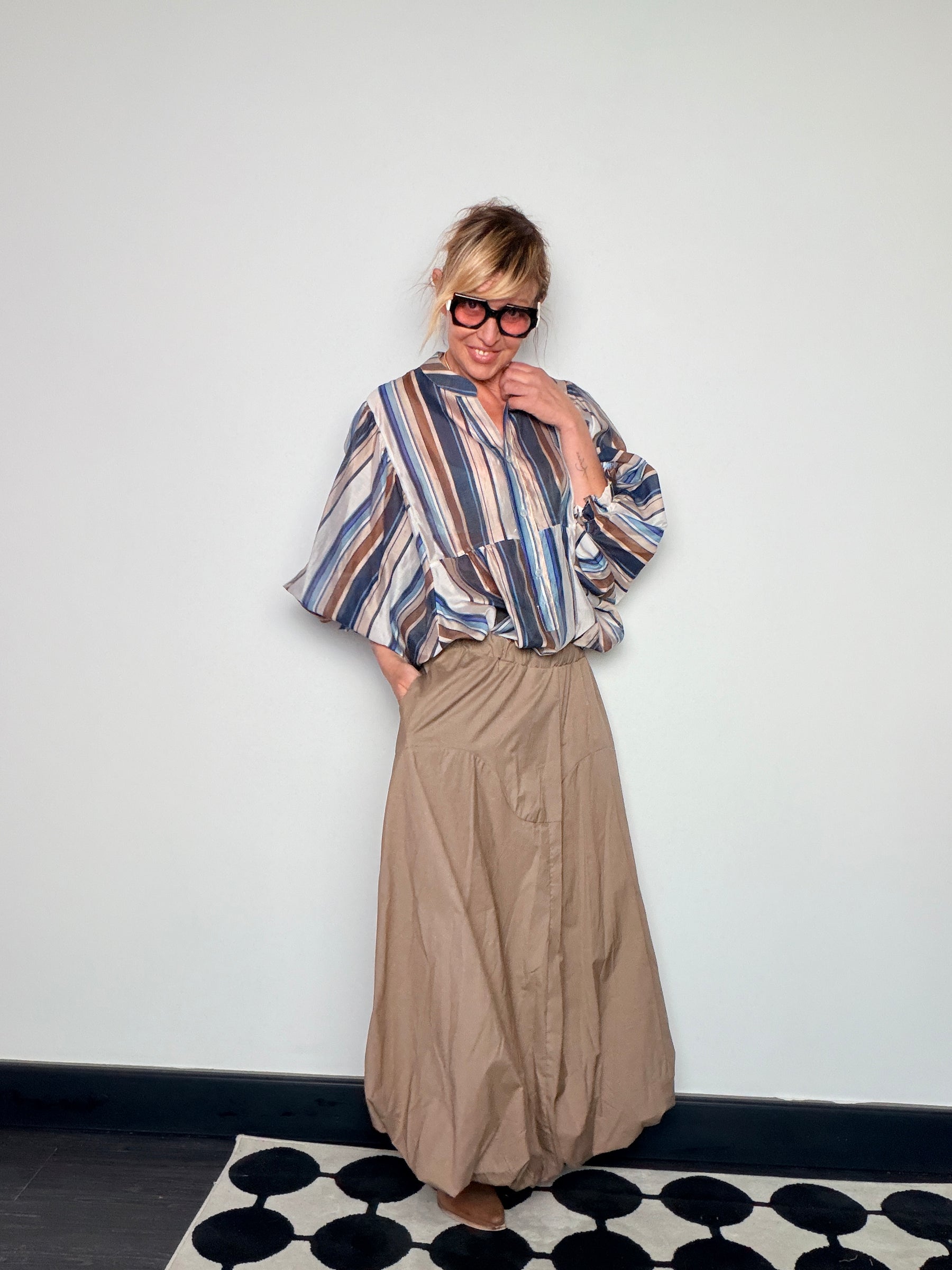 Gonna Caramella Maxi — Vita Elastica, Due Colori