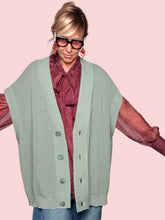 Gilet Smanicato Over in Maglia