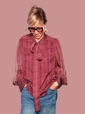 Camicia Oversize Lavallière