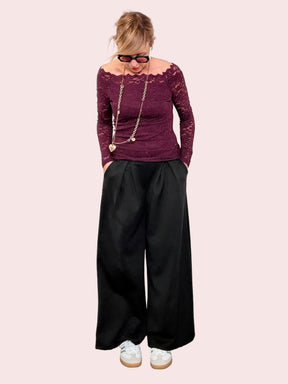 Pantalone palazzo morbido – elegante, fluido e super chic