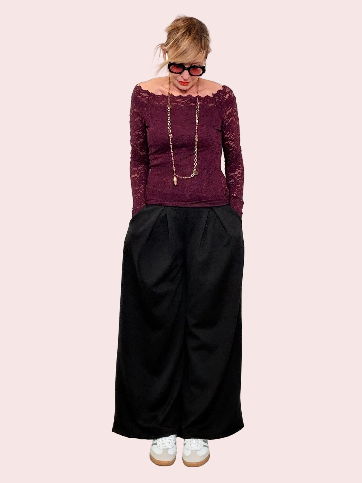 Pantalone palazzo morbido – elegante, fluido e super chic